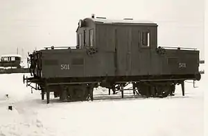 NSB Ea1 501 – Werkfoto ca. 1916