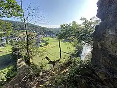 Blick vom Lucas-Weg auf Balkhausen
