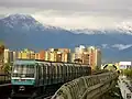 NS-93 der Metro de Santiago