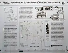 Infotafel am Gutshof