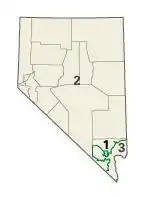 Nevada: Kongress-Wahlkreise