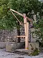 Ziehbrunnen an der Gast- und Tafernwirtschaft "Beim Wirt" aus Unterbürg