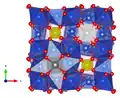 mit Blickrichtung parallel zur c-Achse