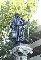 Detail vom Nachtwächterbrunnen