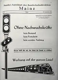 Arbeitskräftemangel 1963: Nachwuchs gesucht
