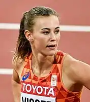 Nadine Visser – ausgeschieden als Dritte des dritten Halbfinals