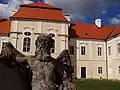 Innenhof der Abtei