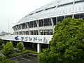 Der Nagoya Dome im Higashi-ku in Nagoya.