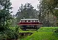 Wismar Schienenbus T 1 der ehemaligen Kleinbahn Delmenhorst-Harpstedt auf der Museumsbahn-Bahnstrecke