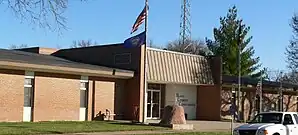 Das Nance County Courthouse in Fullerton