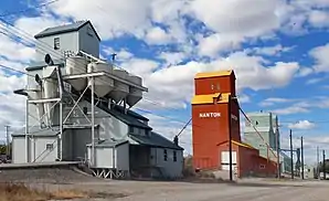 Getreideheber im „Canadian Grain Elevator Discovery Centre“