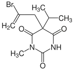 Struktur von Narcobarbital
