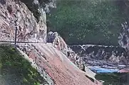 Hangtrasse bei Ovčar Banja, um 1912