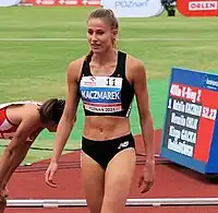 Natalia Kaczmarek – ausgeschieden als Fünfte des zweiten Halbfinals