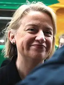 Vorsitzende  Natalie Bennett  (Green Party)