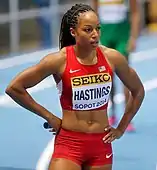 Natasha Hastings – Platz sieben im ersten Semifinale und nicht im Finale