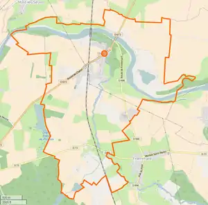 Karte von Navilly