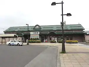 Ansicht des Bahnhofs (August 2011)