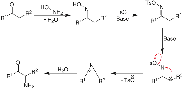Mechanismus der Neber-Umlagerung