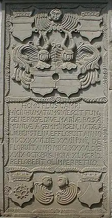 Gemmingen-Epitaph bei der ev. Kirche