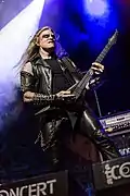 Gitarrist Johan Bergebäck