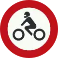 C11: Durchfahrtsverbot für Krafträder