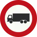 C7: Durchfahrtsverbot für Lastkraftwagen (Lkw)