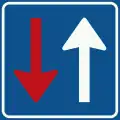 F6: Vorrang vor dem Gegenverkehr