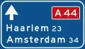 K1: Entfernungstafel