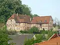 Jägerhaus und Herrenhaus in der Vorburg Neidenstein
