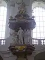 Figurengruppe aus Stuck