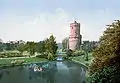 Kronenburgerpark mit dem Kruittoren (Pulverturm) etwa 1900