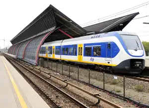 Ein Sprinter am Bahnhof (2014)