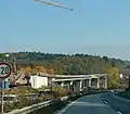 Pfinztalbrücke im Bau, Oktober 2011