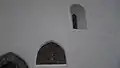 Rundbogenfenster Scheibenkreuz