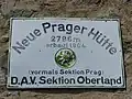 Hüttenschild