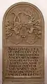 Epitaph für Sabina von Helmstatt († 1558)