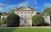 „Neues Schloss“ Dillingen (erbaut für Hüttendirektor Otto Weinlig, frühes 20. Jahrhundert)
