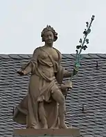 7. Schäferei – Thyrsosstab.