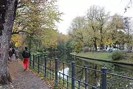 Neuköllner Schifffahrtskanal südöstlich des Weichselplatzes
