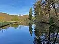 Angelteich - dem Obergraben vorgeschaltet