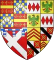 Wappen Richard Nevilles, 16. Earl of Warwick, der "Königsmacher"