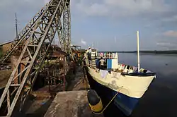 Hafen von Ubundu am Kongo (2008)