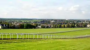 Blick auf Newmarket