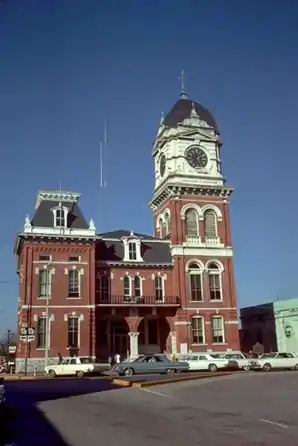 Newton County Courthouse, gelistet im NRHP Nr. 80001216