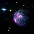 Röntgenstrahlung, abgebildet mittels Chandra-Weltraumteleskop
