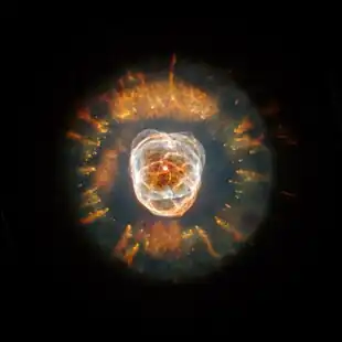 Der Eskimonebel aufgenommen vom Hubble-Weltraumteleskop