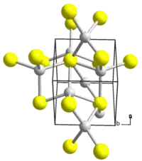 Kristallstruktur von Trinickeldisulfid