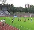Frauenfußballspiel der Nice Futis Pori gegen den HJK Helsinki im August 2010