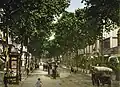 Die Avenue de la Gare zwischen 1890 et 1905.
